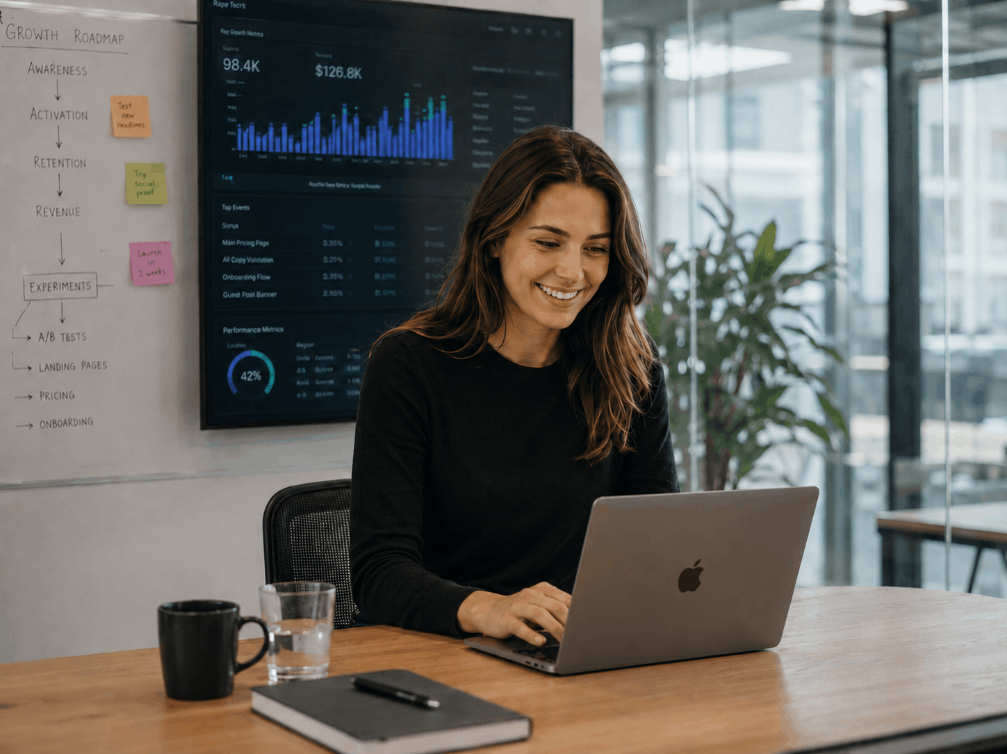 An inseeq GTM engineer at their desk